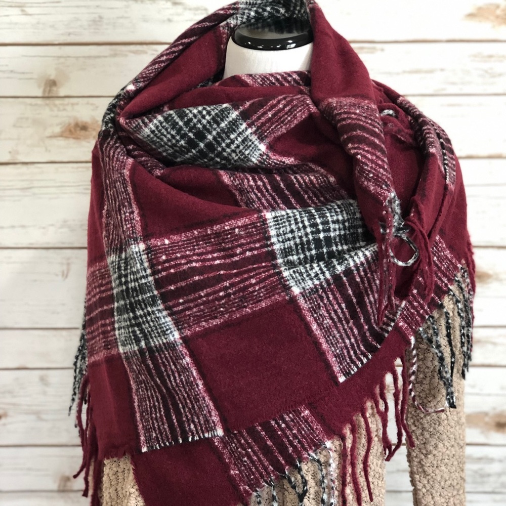 NEW! Tartan Plaid Scarves
